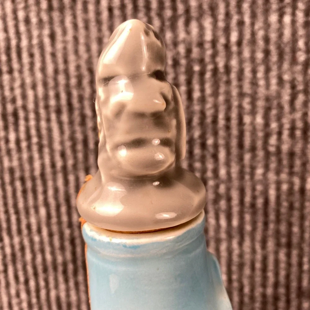Vintage 1968 Jim Beam New Hampshire Granite State Regal China Decanter Bottle